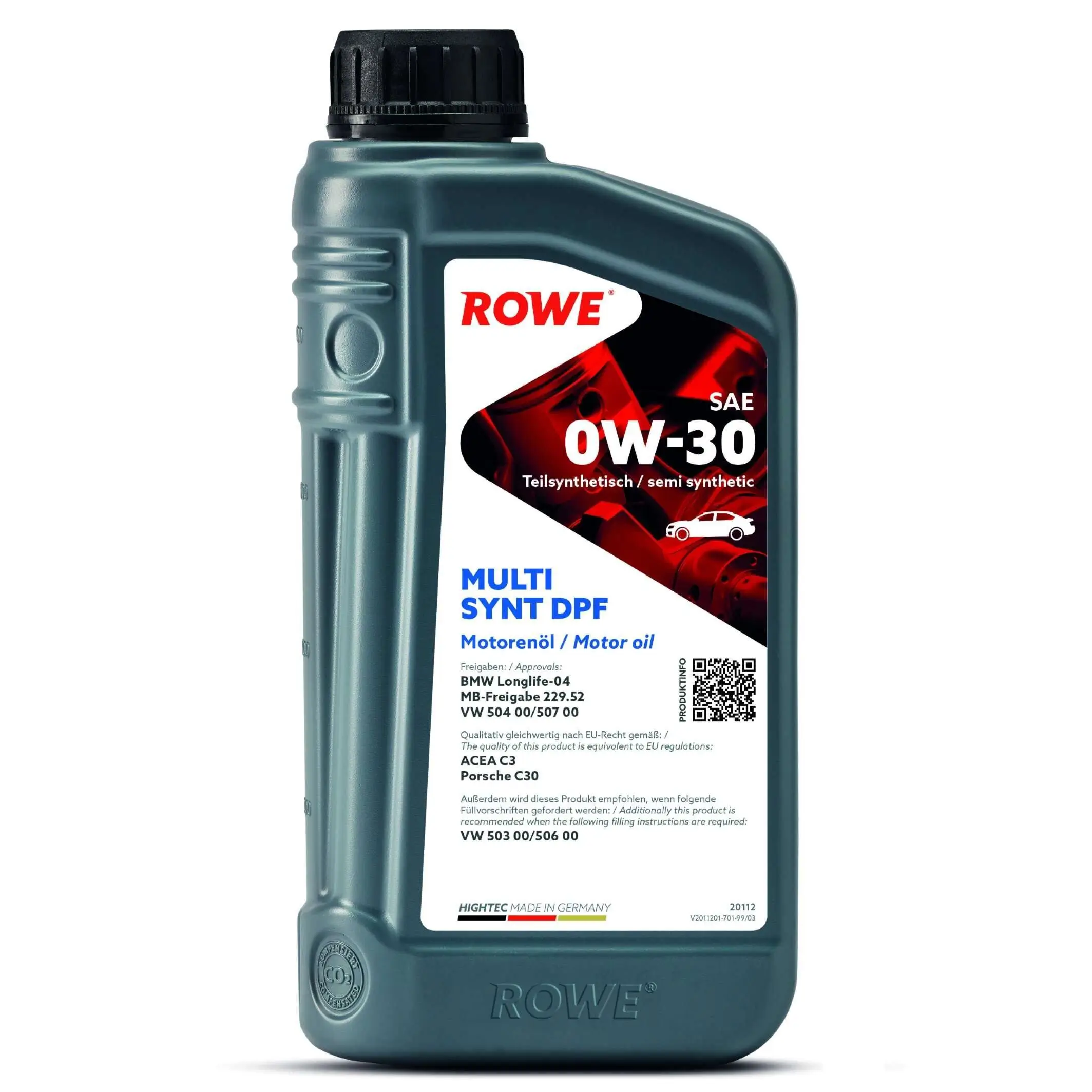 Motoröl 0W-30 1L ROWE 20112-0010-99