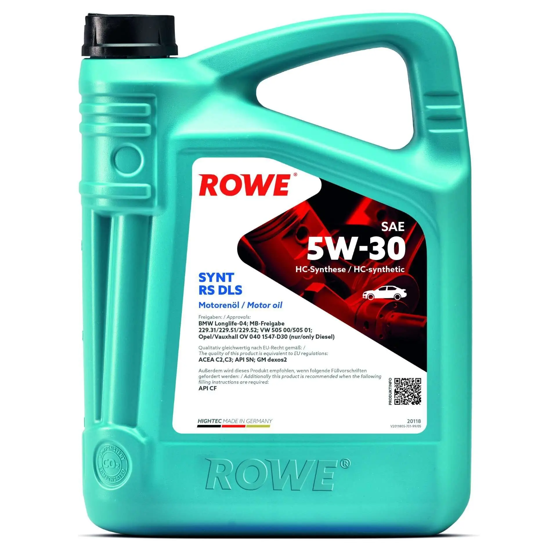 Motoröl 5W-30 5L ROWE 20118-0050-99