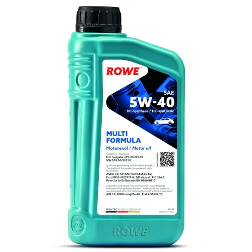 Motoröl 5W-40 1L ROWE 20138-0010-99 Bild Motoröl 5W-40 1L ROWE 20138-0010-99