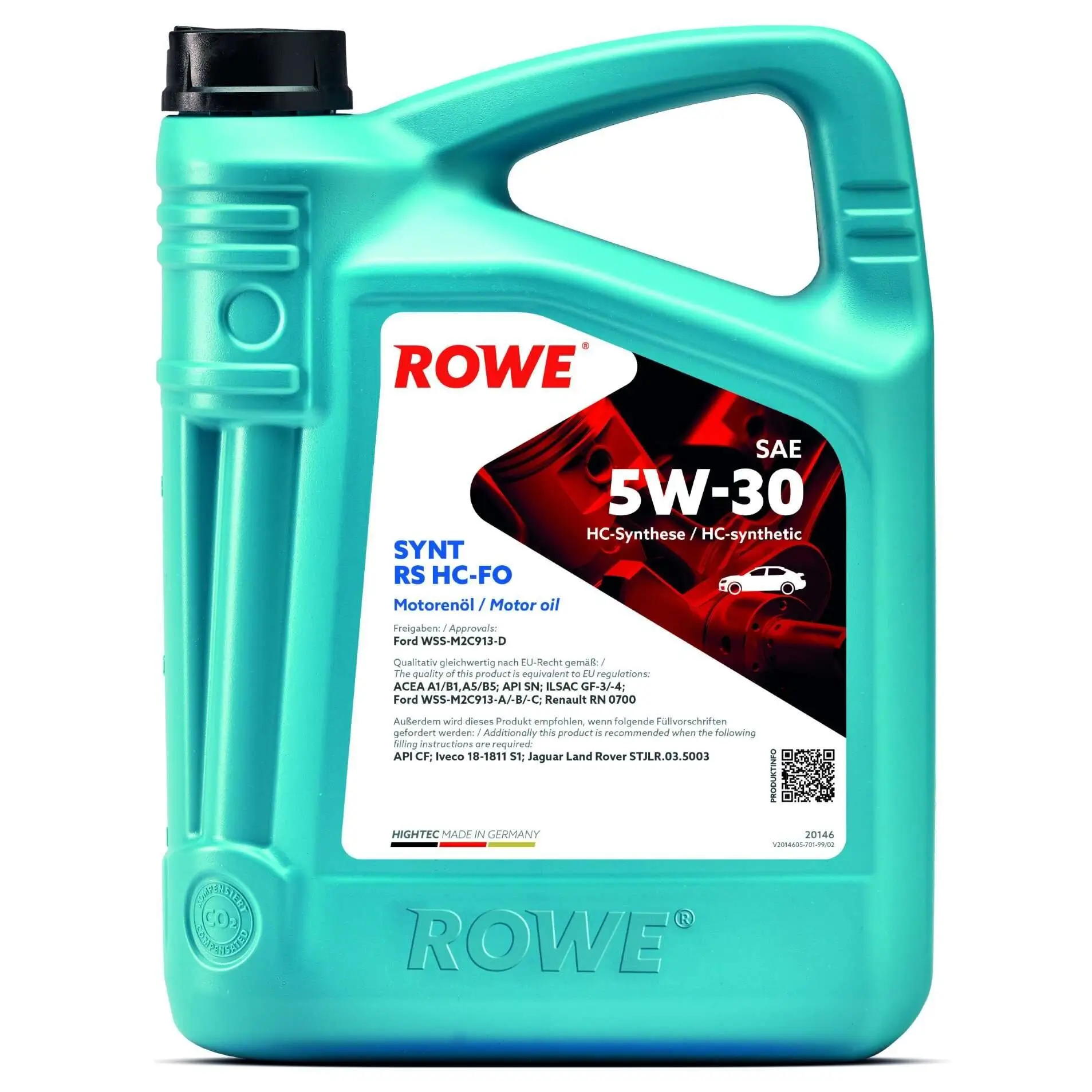 Motoröl 5W-30 5L ROWE 20146-0050-99