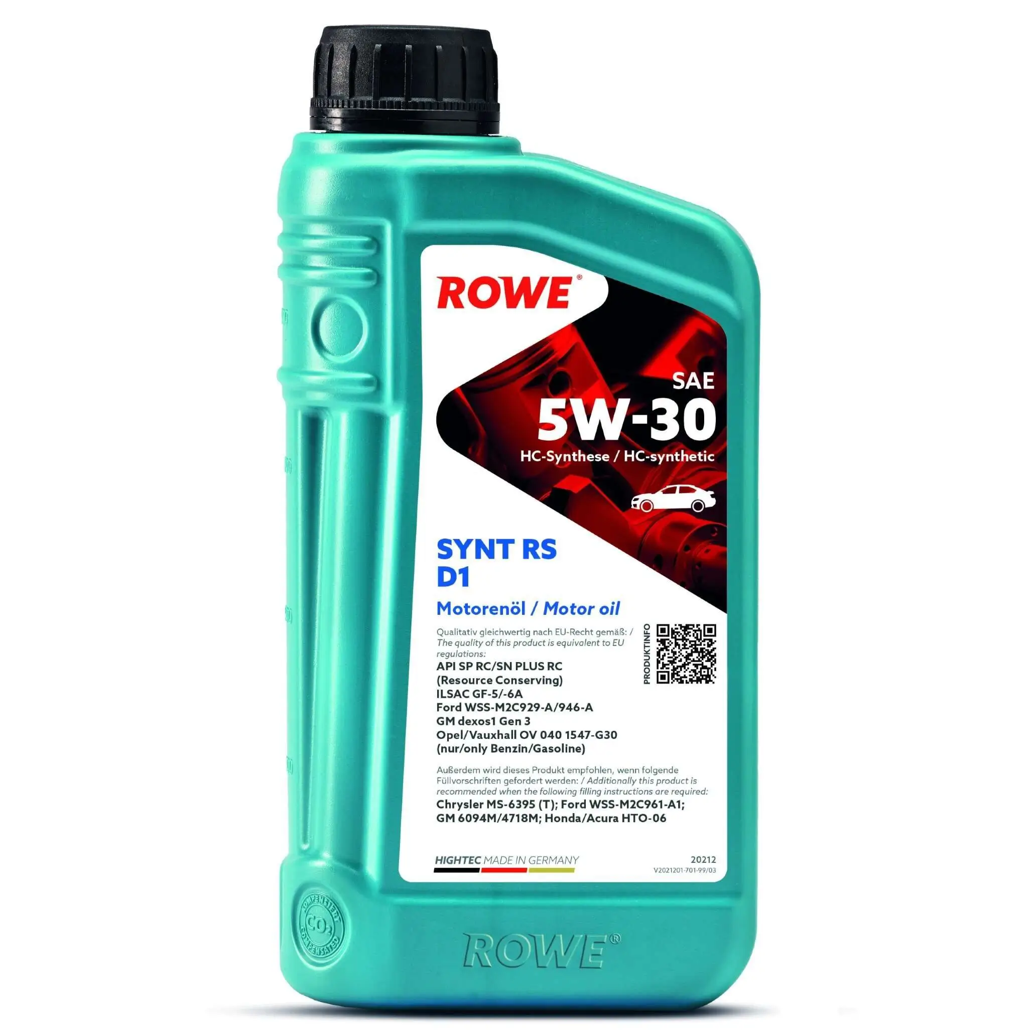 Motoröl 5W-30 1L ROWE 20212-0010-99