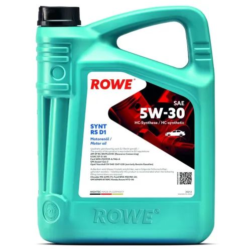 Motoröl 5W-30 5L ROWE 20212-0050-99 Bild Motoröl 5W-30 5L ROWE 20212-0050-99