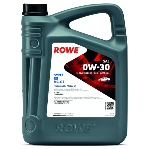 Motoröl 0W-30 4L ROWE 20247-0040-99 Bild Motoröl 0W-30 4L ROWE 20247-0040-99