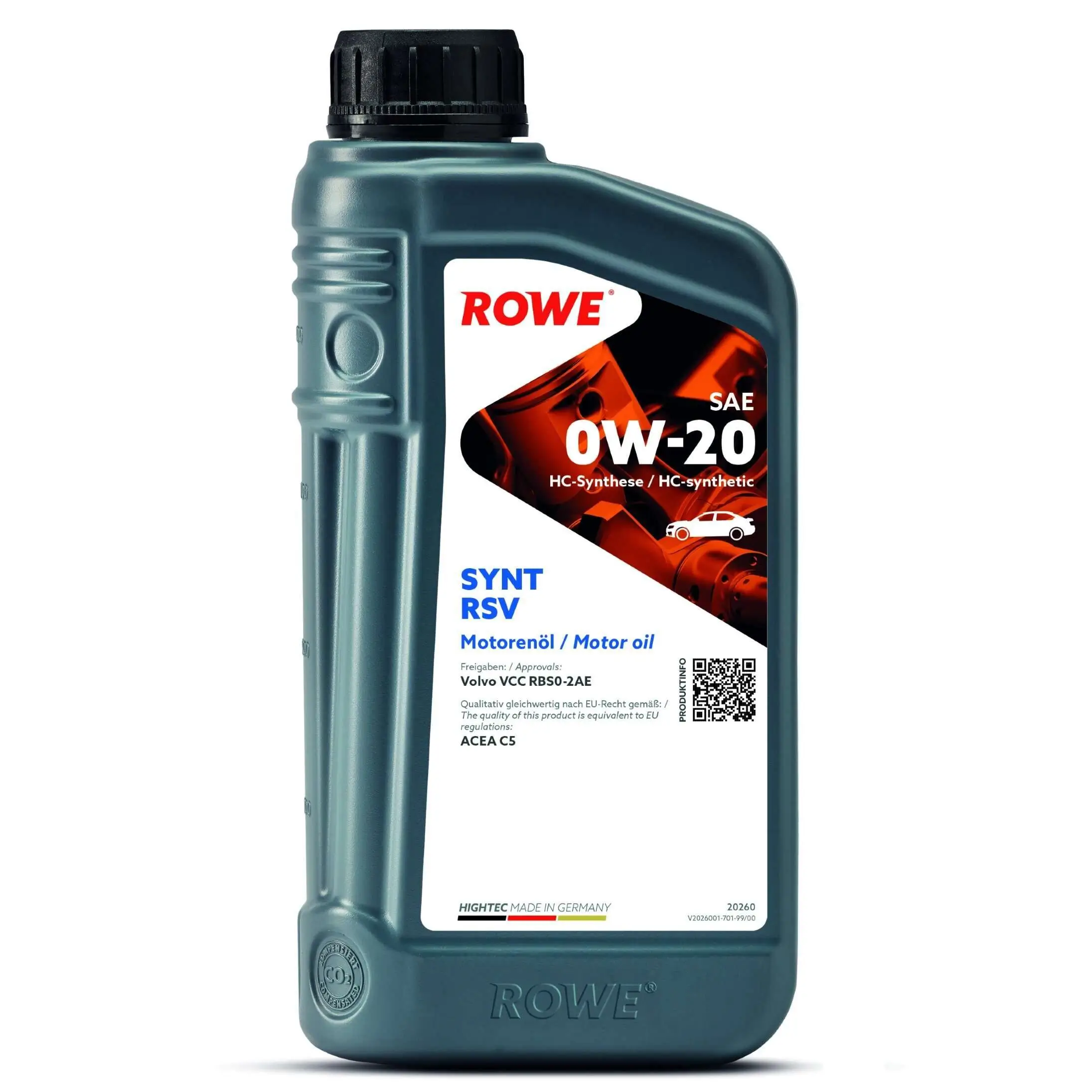 Motoröl 0W-20 1L ROWE 20260-0010-99