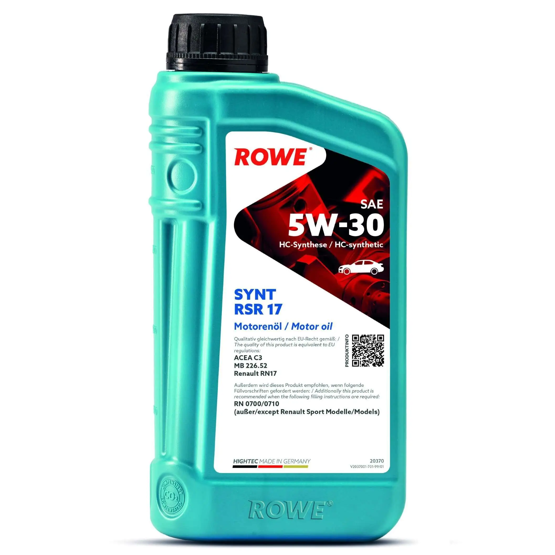 Motoröl 5W-30 1L ROWE 20370-0010-99