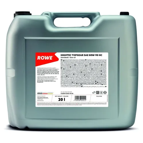 Getriebeöl 80W-90 ROWE 25000-0200-99 Bild Getriebeöl 80W-90 ROWE 25000-0200-99
