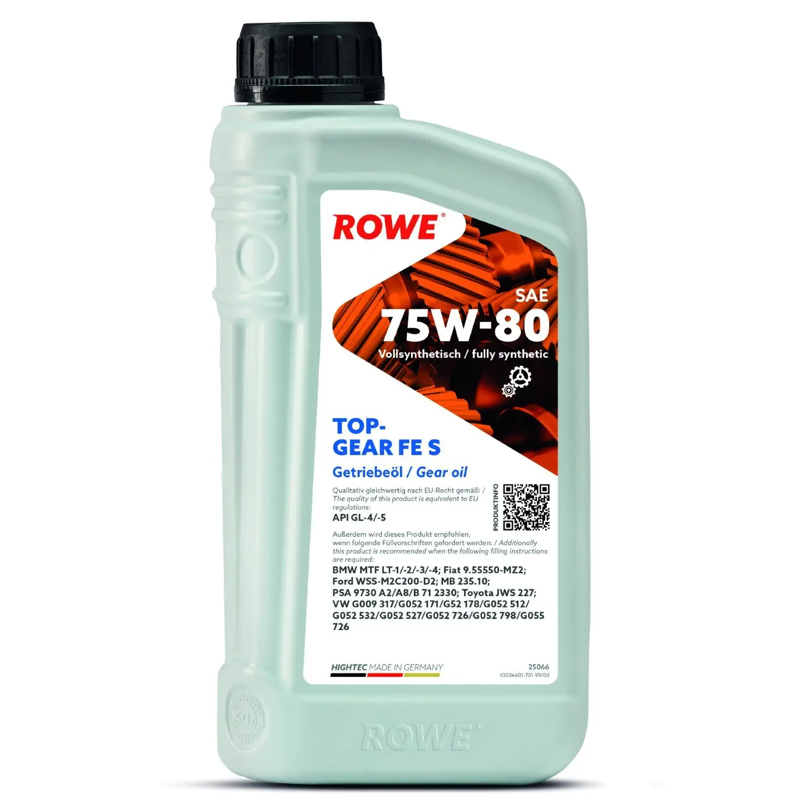 Getriebeöl 75W-80 75W-80 ROWE 25066-0010-99