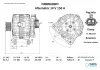 Generator 14 V SEG Automotive F000BL08ZH Bild Generator 14 V SEG Automotive F000BL08ZH
