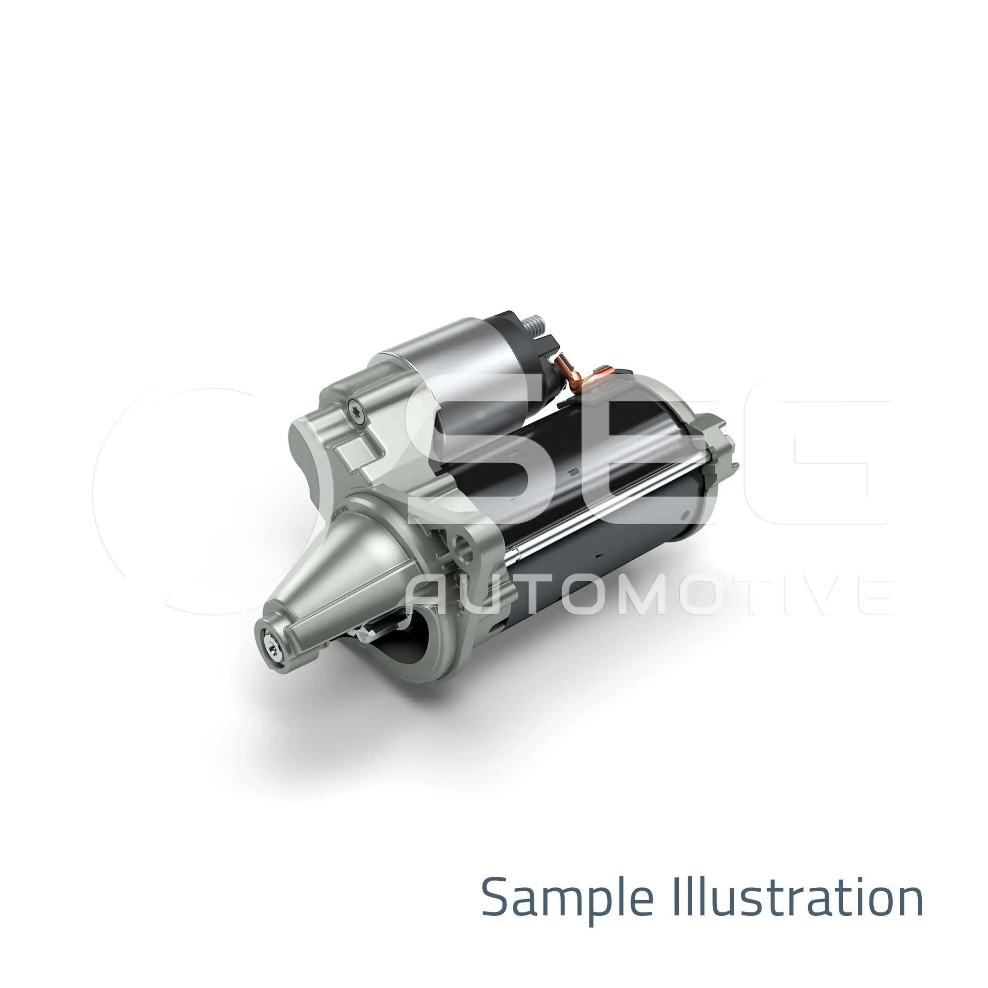 Starter 12 V 1,7 kW SEG Automotive 0001115108