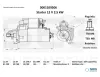 Starter 12 V 2,5 kW SEG Automotive 0001109306 Bild Starter 12 V 2,5 kW SEG Automotive 0001109306