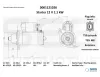 Starter 12 V 1,2 kW SEG Automotive 0001121026 Bild Starter 12 V 1,2 kW SEG Automotive 0001121026
