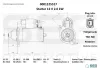 Starter 12 V 2 kW SEG Automotive 0001125517 Bild Starter 12 V 2 kW SEG Automotive 0001125517