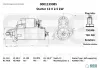 Starter 12 V 2,5 kW SEG Automotive 0001139085 Bild Starter 12 V 2,5 kW SEG Automotive 0001139085