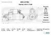 Starter 12 V 1,7 kW SEG Automotive 0001147406 Bild Starter 12 V 1,7 kW SEG Automotive 0001147406