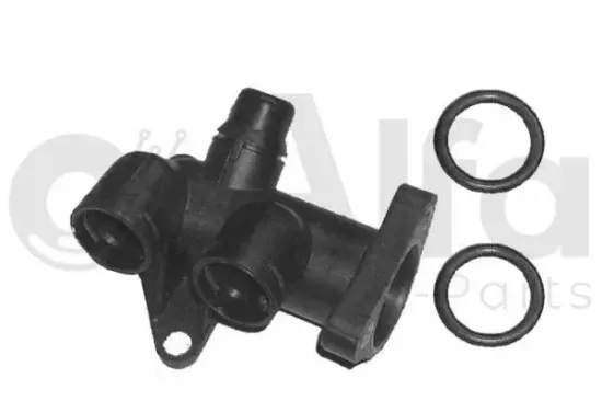 Kühlmittelflansch seitlicher Einbau Alfa e-Parts AF07958 Bild Kühlmittelflansch seitlicher Einbau Alfa e-Parts AF07958
