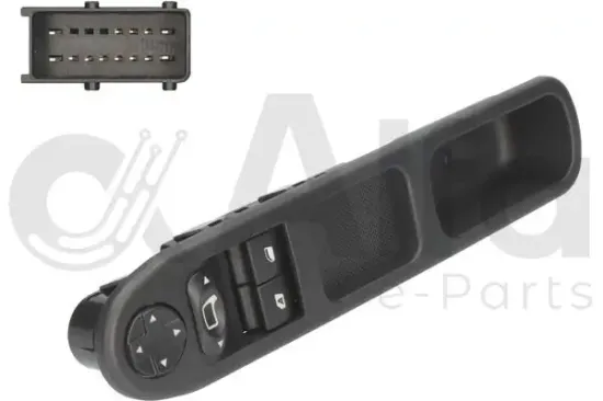 Schalter, Fensterheber fahrerseitig Alfa e-Parts AF00320 Bild Schalter, Fensterheber fahrerseitig Alfa e-Parts AF00320