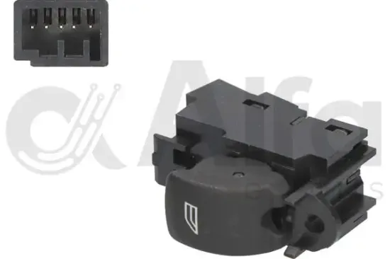 Schalter, Fensterheber vorne links Alfa e-Parts AF00355 Bild Schalter, Fensterheber vorne links Alfa e-Parts AF00355