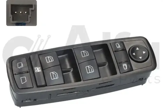 Schalter, Fensterheber fahrerseitig Alfa e-Parts AF00443 Bild Schalter, Fensterheber fahrerseitig Alfa e-Parts AF00443