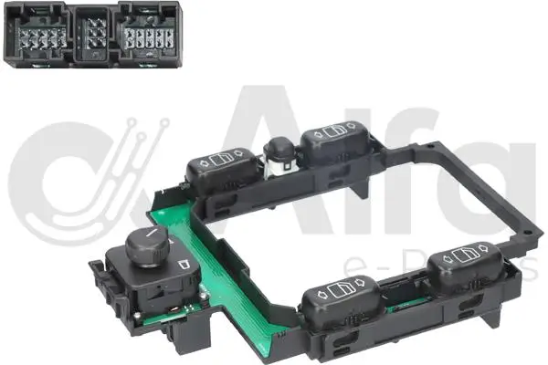 Schalter, Fensterheber vorne Alfa e-Parts AF00444