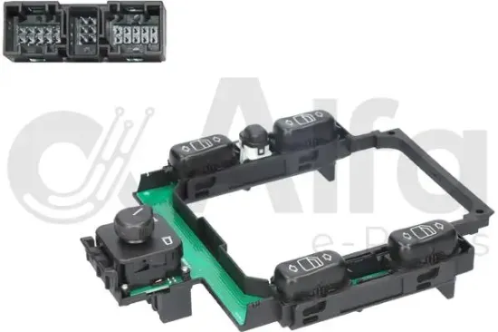 Schalter, Fensterheber vorne Alfa e-Parts AF00444 Bild Schalter, Fensterheber vorne Alfa e-Parts AF00444