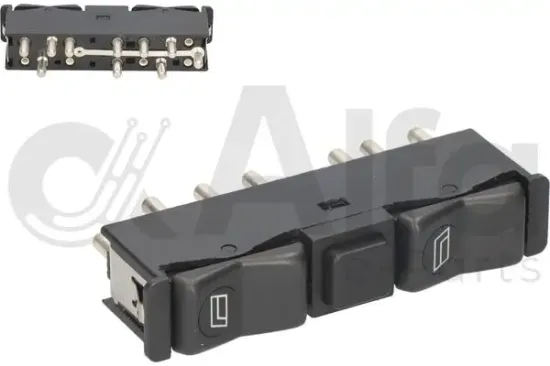 Schalter, Fensterheber vorne links Alfa e-Parts AF00447 Bild Schalter, Fensterheber vorne links Alfa e-Parts AF00447