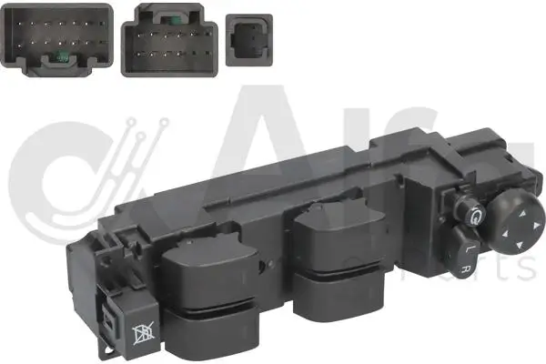 Schalter, Fensterheber fahrerseitig Alfa e-Parts AF00465