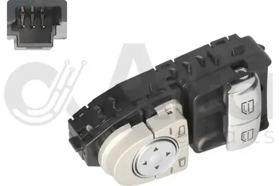 Schalter, Fensterheber fahrerseitig Alfa e-Parts AF00496 Bild Schalter, Fensterheber fahrerseitig Alfa e-Parts AF00496