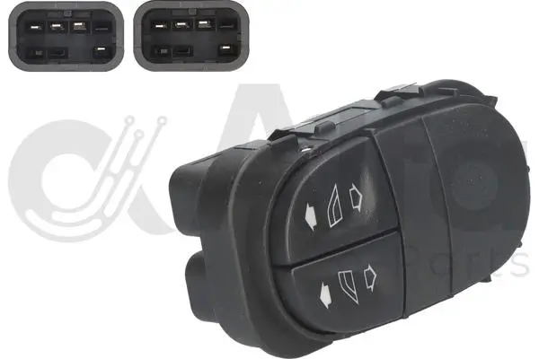 Schalter, Fensterheber 12 V vorne links Alfa e-Parts AF00539