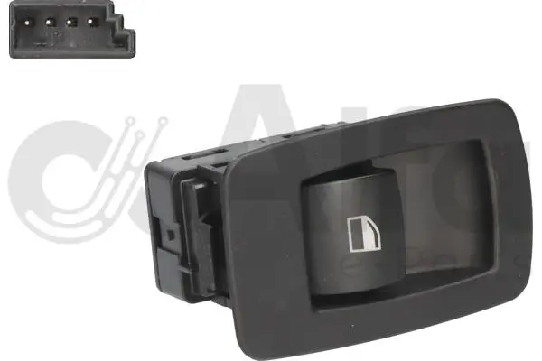 Schalter, Fensterheber 12 V hinten rechts Alfa e-Parts AF00549