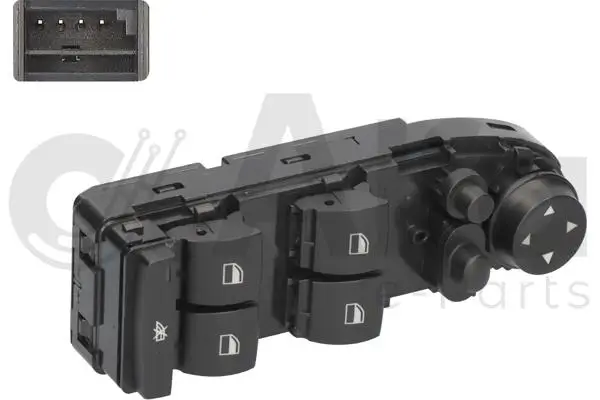 Schalter, Fensterheber 12 V fahrerseitig Alfa e-Parts AF00550