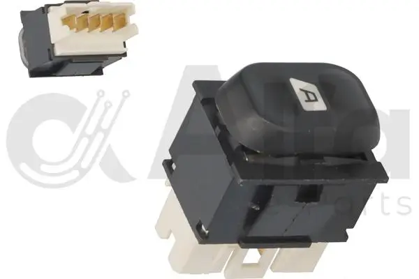 Schalter, Fensterheber fahrerseitig Alfa e-Parts AF00579