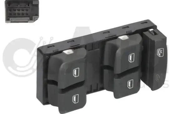Schalter, Fensterheber fahrerseitig Alfa e-Parts AF00597 Bild Schalter, Fensterheber fahrerseitig Alfa e-Parts AF00597