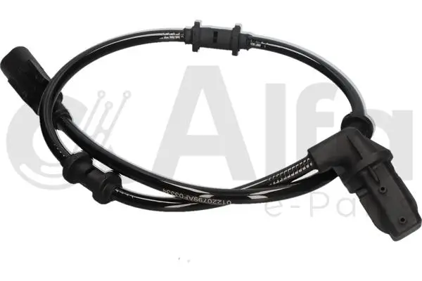 Sensor, Raddrehzahl Hinterachse rechts Alfa e-Parts AF03334
