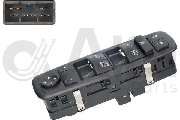 Schalter, Fensterheber fahrerseitig Alfa e-Parts AF04402