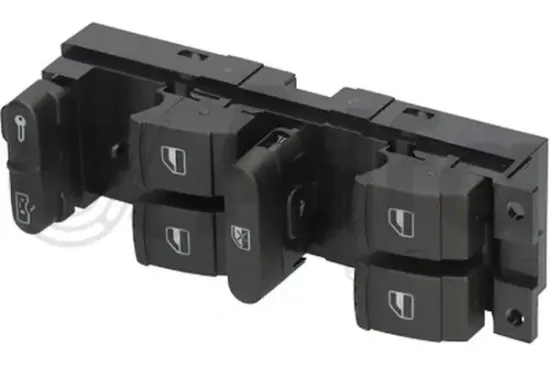 Schalter, Fensterheber fahrerseitig Alfa e-Parts AF05830 Bild Schalter, Fensterheber fahrerseitig Alfa e-Parts AF05830