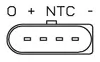 Sensor, Saugrohrdruck NTK 91742 Bild Sensor, Saugrohrdruck NTK 91742