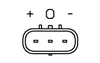 Sensor, Saugrohrdruck NTK 90946 Bild Sensor, Saugrohrdruck NTK 90946