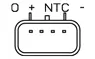 Sensor, Saugrohrdruck NTK 96755 Bild Sensor, Saugrohrdruck NTK 96755