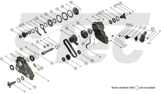 Verteilergetriebe S-TEC TC00037-RI Bild Verteilergetriebe S-TEC TC00037-RI