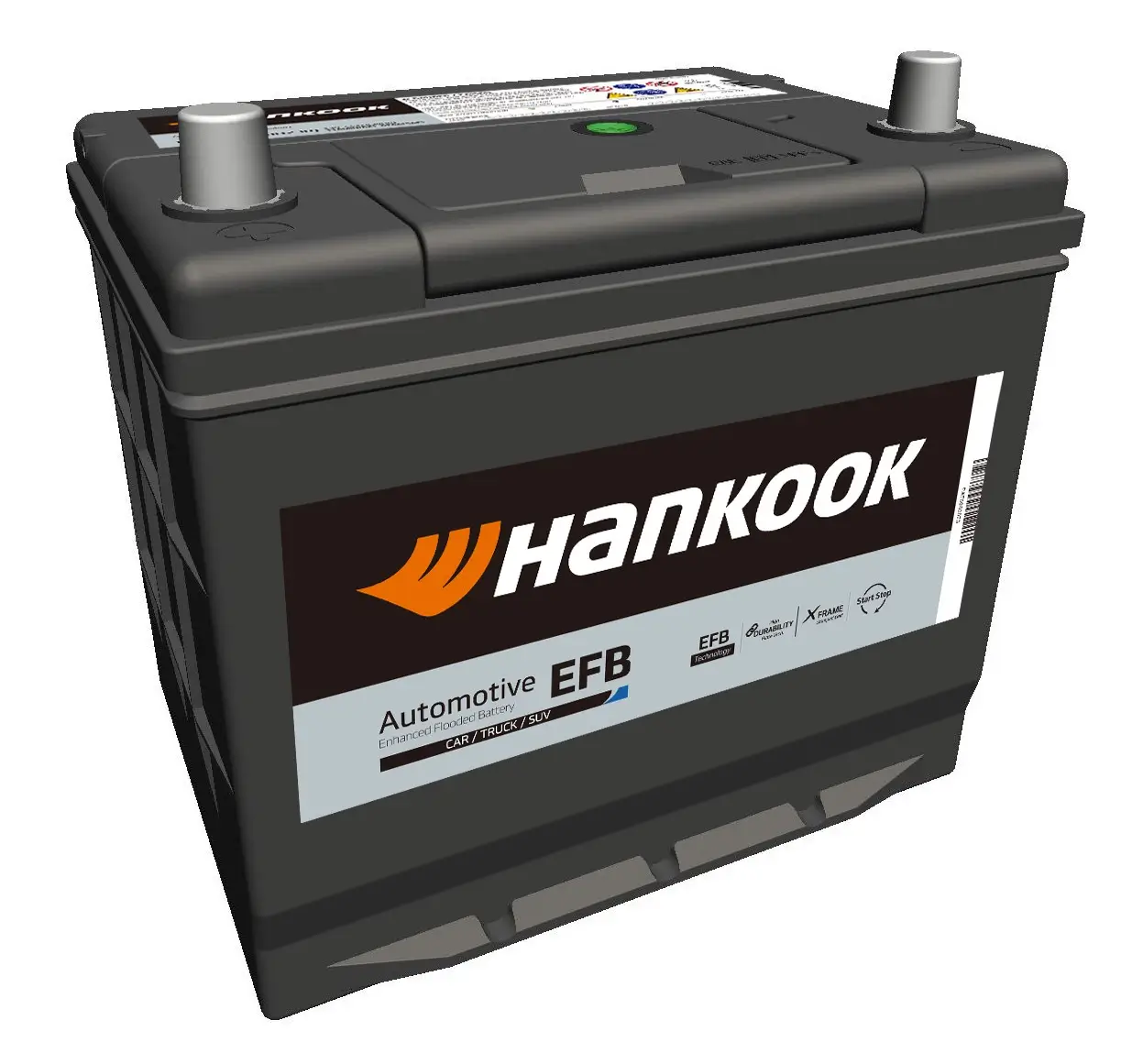 Starterbatterie 12 V 70 Ah Hankook EFB 115D23L(Q85)