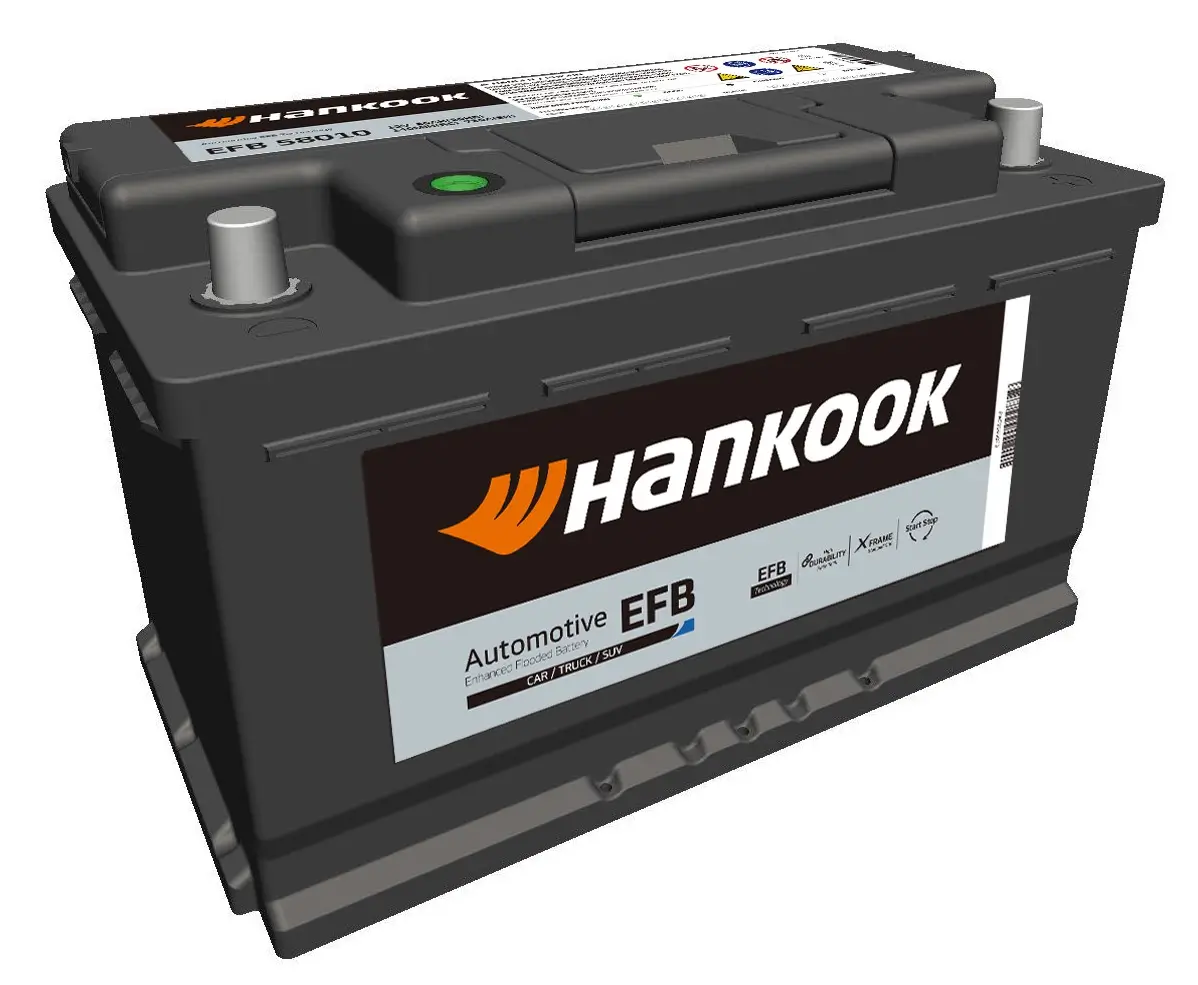 Starterbatterie 12 V 80 Ah Hankook EFB 58030