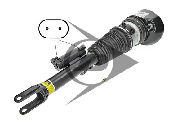 Luftfederbein Vorderachse rechts Dunlop Airsuspension 71109