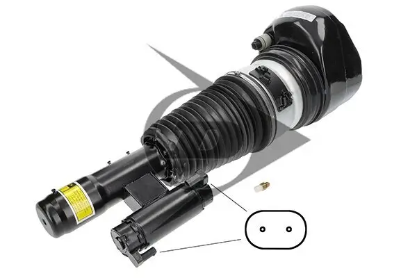 Luftfederbein Vorderachse links Dunlop Airsuspension 71115