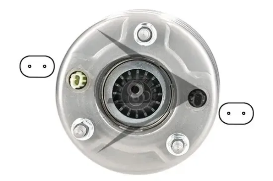 Luftfederbein Vorderachse links Dunlop Airsuspension 71174 Bild Luftfederbein Vorderachse links Dunlop Airsuspension 71174