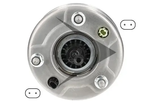 Luftfederbein Vorderachse rechts Dunlop Airsuspension 71175 Bild Luftfederbein Vorderachse rechts Dunlop Airsuspension 71175