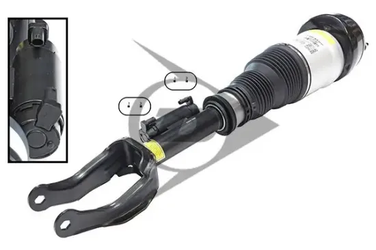 Luftfederbein Vorderachse links Dunlop Airsuspension 71176 Bild Luftfederbein Vorderachse links Dunlop Airsuspension 71176