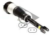 Luftfederbein Vorderachse links Dunlop Airsuspension 71219