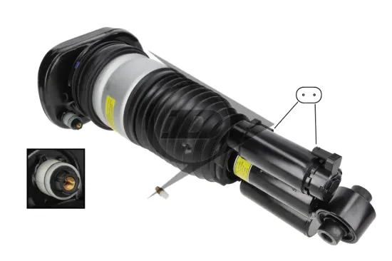 Luftfederbein hinten links Dunlop Airsuspension 77293 Bild Luftfederbein hinten links Dunlop Airsuspension 77293