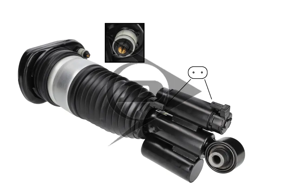 Luftfederbein hinten rechts Dunlop Airsuspension 77294