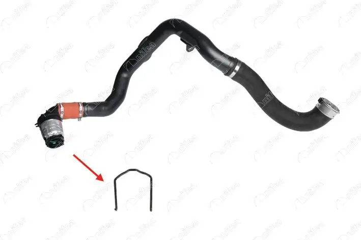 Halteschelle, Ladeluftschlauch NIFEA 12775